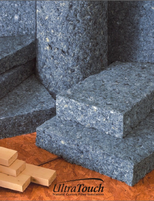 UltraTouch Denim is an alternative insulation material produced